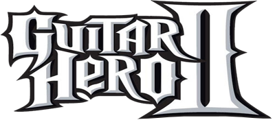 Guitar Hero II title screen for Playstation 2